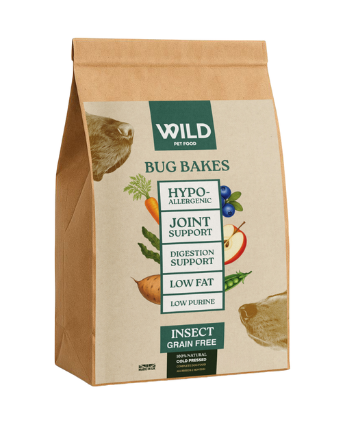 Hypoallergenic Grain Free Cold-Pressed Insect Protein Dry Dog Food ...