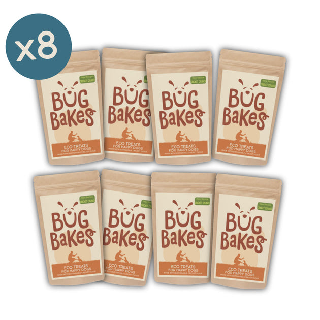 100% Insect Reward Multipack (8 x 70g Treats) – Bug Bakes